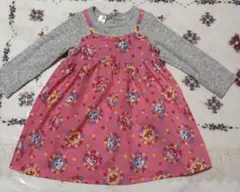 アンパンマン キャミソール風ワンピース ピンク 80センチ