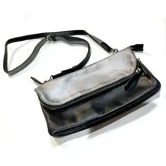 激レア ルサックアダム 本革 レザー ショルダーバッグ ポシェット 2way