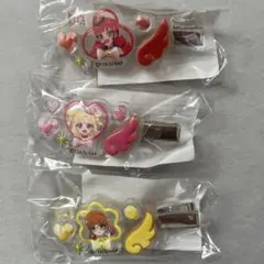 おねがいアイプリ ぷくぷく3Dヘアクリップ　 ３個セット