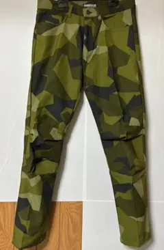 美品】HYDROGEN ハイドロゲン／ジオメトリック イージー スラックス