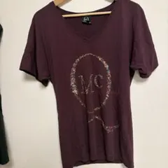 Alexander McQueen バーガンディ Tシャツのサムネイル