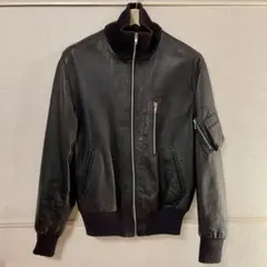Rick Owens レザー ボンバージャケット RU16S3771-LN - メルカリ