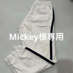 サイドネイビーストライプ パンツ ユニクロ　ラインパンツ　スウェットパンツ