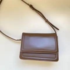 【美品】TOPKAPI EFOLE エフォル ショルダーバッグ ブラウン 茶色