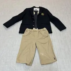 140cm 男の子　スーツ　ネクタイ シャツ 卒業式　イーストボーイ 入園式のサムネイル