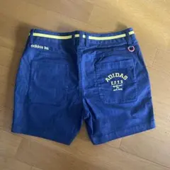 adidas ネイビーゴルフショートパンツ