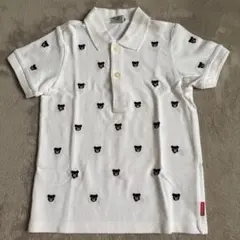 美品　DOUBLE .B プチベアポロシャツ 110