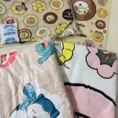 【新品】ポケモン バスタオル2つ クリアファイル エコバッグセット