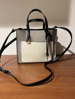 MARC JACOBS ショルダーバッグ グレー/ホワイト