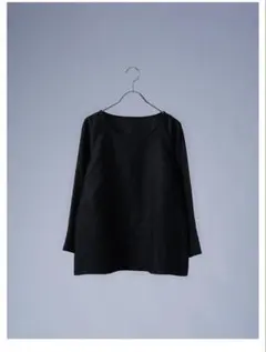 wafu. プレミアムリネントップス 丸首 トップス