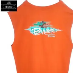 ☆HARLEY-DAVIDSON 00s USA製 Bahamas ノースリーブ