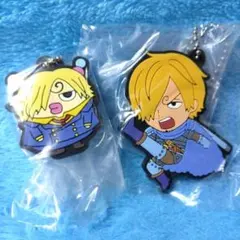ワンピース サンジラバーマスコット2点セット