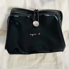 agnes b. ポーチ ブラック
