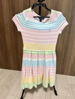 Polo Ralph Lauren 半袖ワンピース M (8-10)