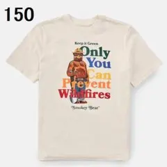 ザ ノースフェイス スモーキーベア 半袖Tシャツ 150cm ホワイトデューン