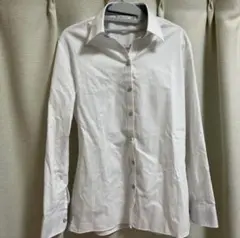 ORIHICA ホワイト 長袖シャツ