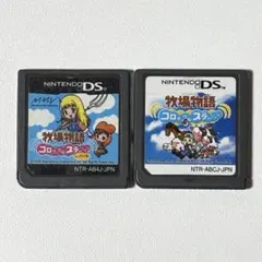 牧場物語 コロボックルステーション　ボーイ　ガール　セット　DS ソフトカセット