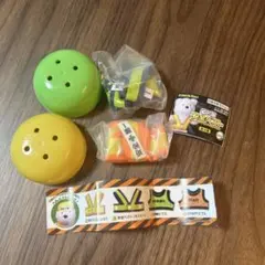 ぬい用安全ベスト　オレンジ・ネイビー