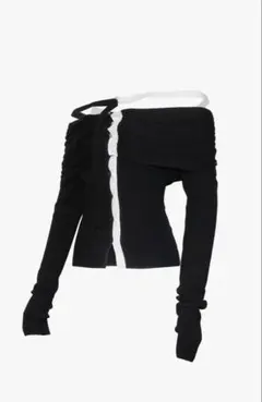 値下げ交渉可‼️the red thread オフショルダートップス