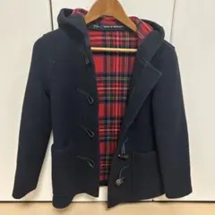 美品　ロンドントラディション　 ダッフルコート　ネイビー