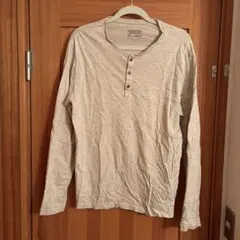 patagonia オーガニックコットン　ヘンリーネック M