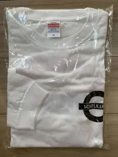SCAFULL KING XL ホワイト ロングスリーブTシャツ