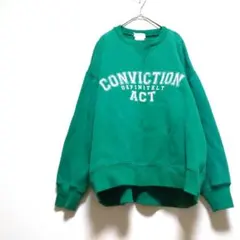 【きょん2様専用】☆チャオパニックティピー F 緑 スウェット 裏起毛