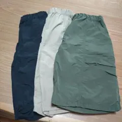 UNIQLO 半ズボン 3色セット 160サイズ