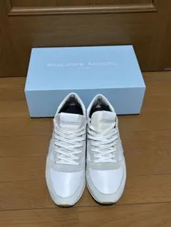 PHILIPPE MODEL スニーカー ホワイト/グレー
