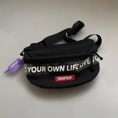 RHAPSUP ボディバッグ BK-HOLIC ブラックのサムネイル