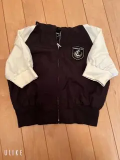 COMME CA ISMワッペン付きブルゾン