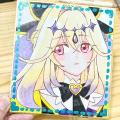 ど*り様 ファンアート　キュアアルカナシャドウ　名探偵プリキュア　手描き　原画