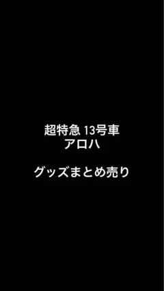 超特急 13号車 アロハ グッズまとめ売り