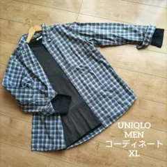 UNIQLO　ユニクロ　メンズ　Lサイズ　チェックシャツ　トップスセット