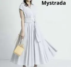 Mystrada♡ポケットシアー半袖シャツワンピース - メルカリ