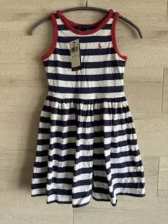 【新品】Polo Ralph Lauren ボーダーワンピース サイズ6