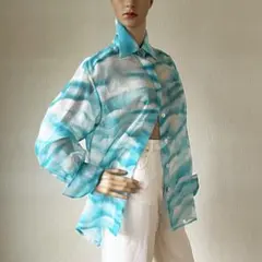 Ferre シルク ブラウス イタリア製のサムネイル