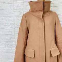 CROLLA クローラ　ロングコート　ベージュ系　Mサイズ相当のサムネイル