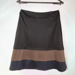 ✨美品✨SONIA RYKIEL 3色切替 ひざ丈スカート 38のサムネイル