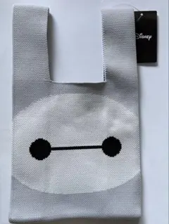 ベイマックス　ニットトートバッグ　ディズニー　サンキューマート