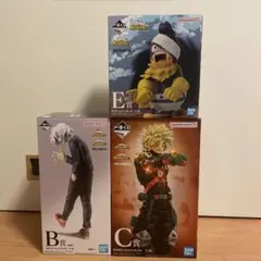 一番くじ 僕のヒーローアカデミア B C D Eフィギュア 4点セット 新品