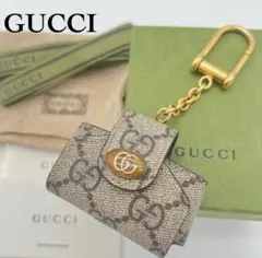 希少極美品】【GUCCI】GG柄 スターモチーフ キーホルダー バッグ
