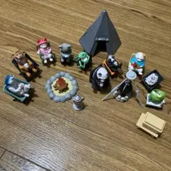 動物キャラクターキャンプセット 10体