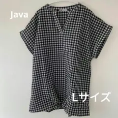java ギンガムスキッパーシャツのサムネイル
