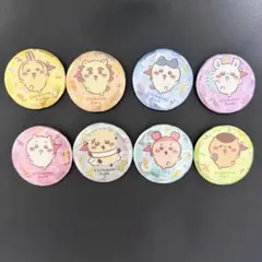 ちいかわパーク　ホログラム缶バッジ フラッグ 全8個コンプリートセット