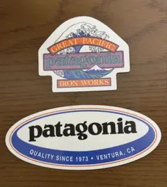 ■パタゴニア / patagonia■ステッカー2枚セット■正規品■新作■④