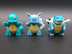 ポケモン モンコレ ゼニガメ カメール カメックス 初期 フィギュア