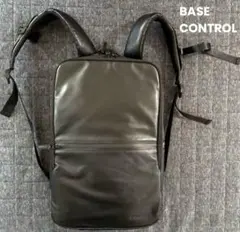 ベースコントロール　BASE CONTROL 撥水リアルレザー リュック　黒のサムネイル