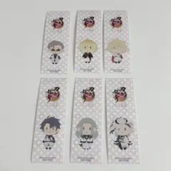 刀剣乱舞 千社札風ステッカー 一文字