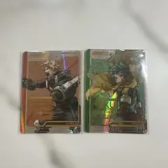 ヒロアカ 原画展 入場者特典 コレクションカード 爆豪勝己 緑谷出久